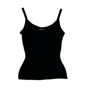Teez-Her Womens Medium Black Cami